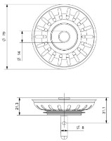 Сетка для сифона Reginox R34248 фото №2 — интернет-магазин Desire.md