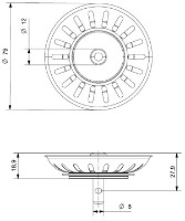 Сетка для сифона Reginox R34965 фото №2 — интернет-магазин Desire.md