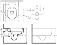 Унитаз Isvea Sistema A Clearim (10SL02001) фото №2 — интернет-магазин Desire.md
