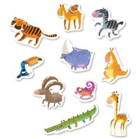 Развивающий набор Dodo Magnetic Animals 200205