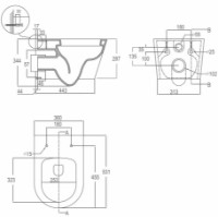 Унитаз Nomi Nuovo Rimless (117171) фото №2 — интернет-магазин Desire.md