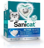 Наполнитель для кошек Sanicat Active White 6L