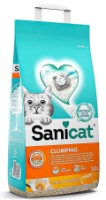 Наполнитель для кошек Sanicat Clumping Vanilla & Mandarin 8L