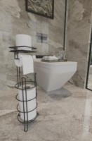 Suport hârtie igienică Suntel SB163 Black imaginea #2 — magazin online Desire.md