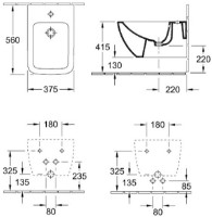 Bideu Villeroy&Boch Venticello (44110001) imaginea #2 — magazin online Desire.md
