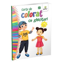 Carte de colorat pentru copii Gamma Carte de colorat cu ghicitori (9789731498089)