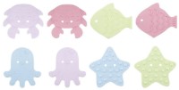 Mini covorașe de baie Roxy Kids Sea Animals 8pcs (RBM-008-SA)