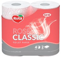 Hârtie igienica Ruta Classic 2 plies 4 rolls Rose