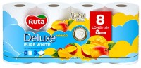 Hârtie igienica Ruta Pure White Deluxe Mango 3 plies 8 rolls