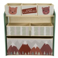 Cutie depozitare pentru jucării U-grow 6pcs (UGMDU07-GNF)