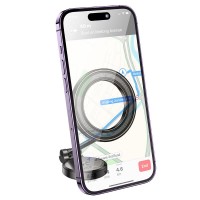 Автодержатель Hoco H51 Advantage Metal Grey фото №4 — интернет-магазин Desire.md