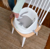 Стульчик для кормления Bright Starts Ingenuity My Spot Easy-Clean Oat (12622) фото №2 — интернет-магазин Desire.md