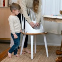 Стульчик для кормления Bright Starts Ingenuity My Spot Easy-Clean Oat (12622) фото №5 — интернет-магазин Desire.md