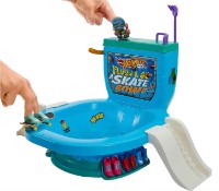 Set jucării Mattel Hot Wheels Flush & Go Skate Bowl (HXL16) imaginea #3 — magazin online Desire.md