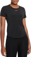 Tricou de dame Nike W Nk One Luxe Df Ss Std Top Black, s.L imaginea #1 — magazin online Desire.md