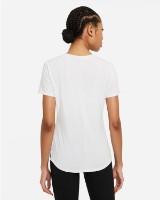 Tricou de dame Nike W Nk One Luxe Df Ss Std Top White/Reflective Silver, s.XS imaginea #2 — magazin online Desire.md