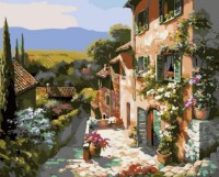 Tablou pe numere PRC Peisaj 40x50cm 04298 imaginea #1 — magazin online Desire.md