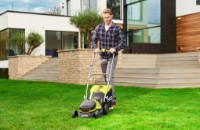 Газонокосилка аккумуляторная Ryobi RY18LM37A-140 (5133004578) фото №4 — интернет-магазин Desire.md