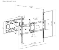 Suport TV Gembird WM-120ST-01 imaginea #2 — magazin online Desire.md