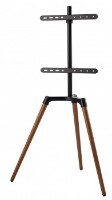 Напольная стойка для ТВ Reflecta Elegant 65W Black/Walnut фото №1 — интернет-магазин Desire.md
