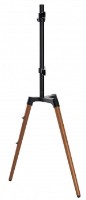 Напольная стойка для ТВ Reflecta Elegant 65W Black/Walnut фото №3 — интернет-магазин Desire.md