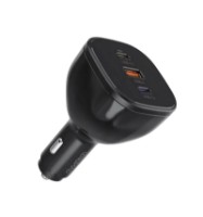 Автомобильная зарядка Choetech TC0024 BK фото №3 — интернет-магазин Desire.md