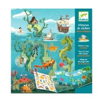 Наклейки Djeco Adventures at Sea DJ08953 фото №1 — интернет-магазин Desire.md