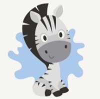 Tablou pe numere Funny Art 20x20cm MBS019