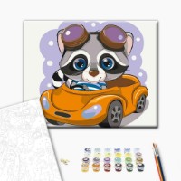 Картина по номерам Funny Art 30x40cm KBS0072 фото №2 — интернет-магазин Desire.md