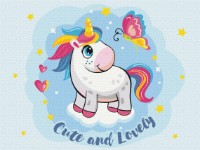 Tablou pe numere Funny Art 30x40cm KBS0111