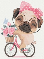 Tablou pe numere Funny Art 30x40cm KBS7096