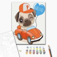 Картина по номерам Funny Art 30x40cm KBS7110 фото №2 — интернет-магазин Desire.md