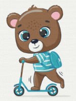 Tablou pe numere Funny Art 30x40cm KBS7120