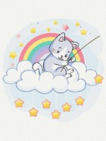 Tablou pe numere Funny Art 30x40cm RBS51346