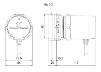 Циркуляционный насос Grundfos Comfort 15-14 B PM фото №2 — интернет-магазин Desire.md