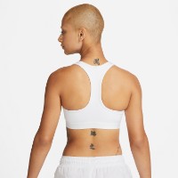 Bustieră Nike W Nk Swsh Med Spt Bra White/Stone Mauve/Black, s.S imaginea #3 — magazin online Desire.md