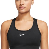 Bustieră Nike W Nk Swsh Med Spt Bra Black, s.L