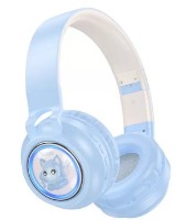 Наушники Hoco W50 Cute Blue