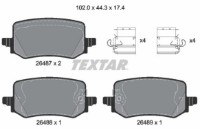 Set placute frână TEXTAR 2648701 imaginea #2 — magazin online Desire.md