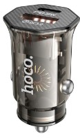 Încărcător auto Hoco DZ16 Apex PD30W Black imaginea #2 — magazin online Desire.md