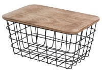 Coș depozitare H&S 31x22x16cm (51030)