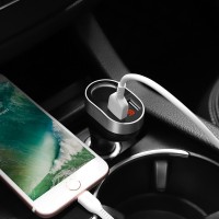 Автомобильная зарядка Hoco Z29 Regal Black фото №3 — интернет-магазин Desire.md