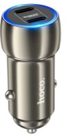 Încărcător auto Hoco Z48 Tough 40W Metal Gray imaginea #2 — magazin online Desire.md