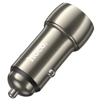 Încărcător auto Hoco Z48 Tough 40W Metal Gray imaginea #3 — magazin online Desire.md
