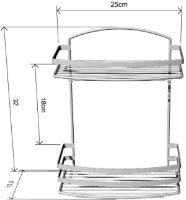 Poliţa Tekno-tel BK085 imaginea #2 — magazin online Desire.md