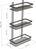 Полка Tekno-tel Black ES065 фото №2 — интернет-магазин Desire.md
