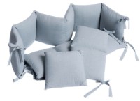Protectie laterala pentru patut Perina Soft Cotton Blue (СК1/4-05.10)