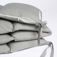Protectie laterala pentru patut Perina Soft Cotton Grey/Olive (СК1/4-05.13) imaginea #3 — magazin online Desire.md