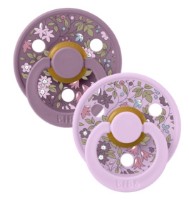 Suzeta BIBS Liberty Colour 2 Pack Chamomile Lawn Violet Sky Mix 6-18months (12012101)