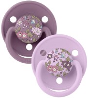 Suzeta BIBS Liberty De Lux 2 Pack Chamomile Lawn Mauve Mix 0-36months (15012101)